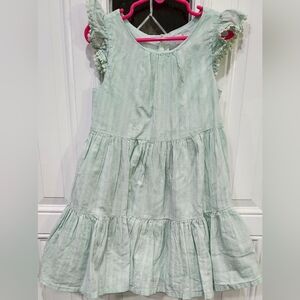 J By Joie Mint Green Tier Dress Girl's Size 6